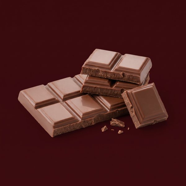 4 cuadraditos de chocolate